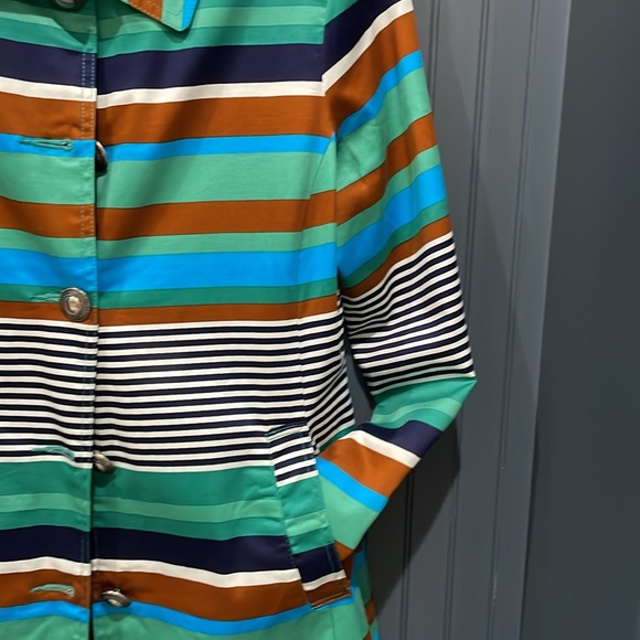 LAL Brand (Live A Little) Striped Dress/Coat, size M - Picture 5 of 8